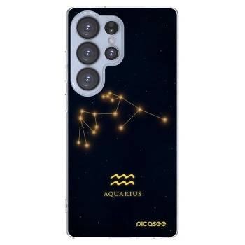 Picasee διαφανής θήκη σιλικόνης Samsung Galaxy S25 Ultra 5G - AQUARIUS