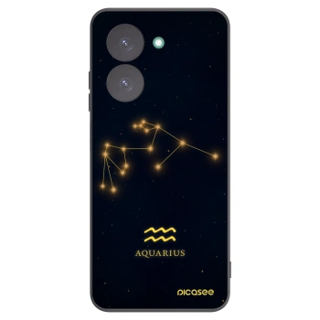 Picasee Μαύρη θήκη σιλικόνης για Xiaomi Redmi A5 - AQUARIUS