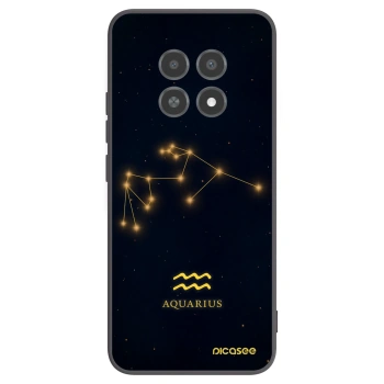 Picasee Μαύρη θήκη σιλικόνης για Realme 12X - AQUARIUS