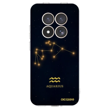 Picasee διαφανής θήκη σιλικόνης Xiaomi Redmi Note 15 Pro 4G - AQUARIUS