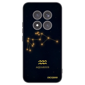 Picasee Μαύρη θήκη σιλικόνης για Xiaomi Redmi Note 15 Pro+ - AQUARIUS