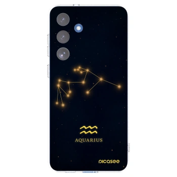 Picasee διαφανής θήκη σιλικόνης Samsung Galaxy S25 FE 5G - AQUARIUS