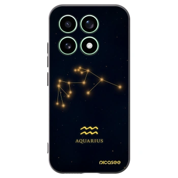 Picasee Μαύρη θήκη σιλικόνης για Xiaomi 17 - AQUARIUS
