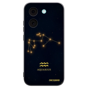 Picasee Μαύρη θήκη σιλικόνης για Xiaomi Poco X8 Pro - AQUARIUS
