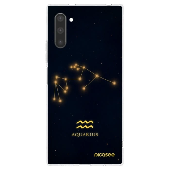 Picasee διαφανής θήκη σιλικόνης Samsung Galaxy Note 10 N970F - AQUARIUS