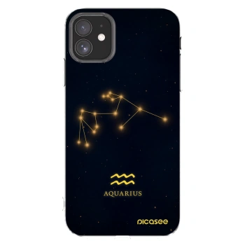 Picasee διαφανής θήκη σιλικόνης Apple iPhone 11 - AQUARIUS