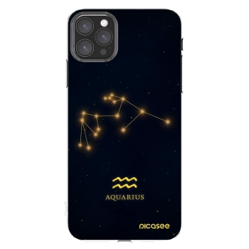Picasee διαφανής θήκη σιλικόνης Apple iPhone 11 Pro Max - AQUARIUS