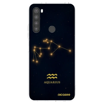 Picasee διαφανής θήκη σιλικόνης Xiaomi Redmi Note 8 - AQUARIUS