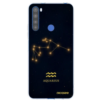 Picasee διαφανής θήκη σιλικόνης Xiaomi Redmi Note 8T - AQUARIUS