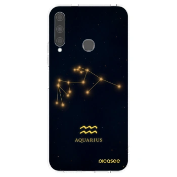 Picasee διαφανής θήκη σιλικόνης Huawei P40 Lite E - AQUARIUS