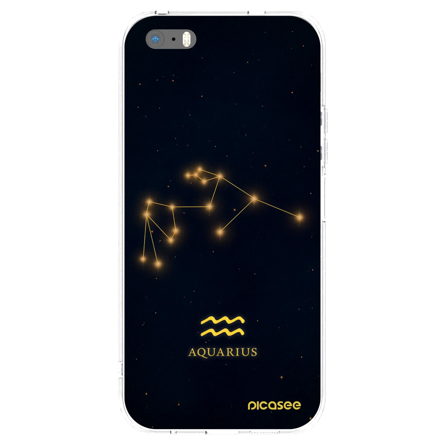 Picasee διαφανής θήκη σιλικόνης Apple iPhone 6 Plus/6S Plus - AQUARIUS