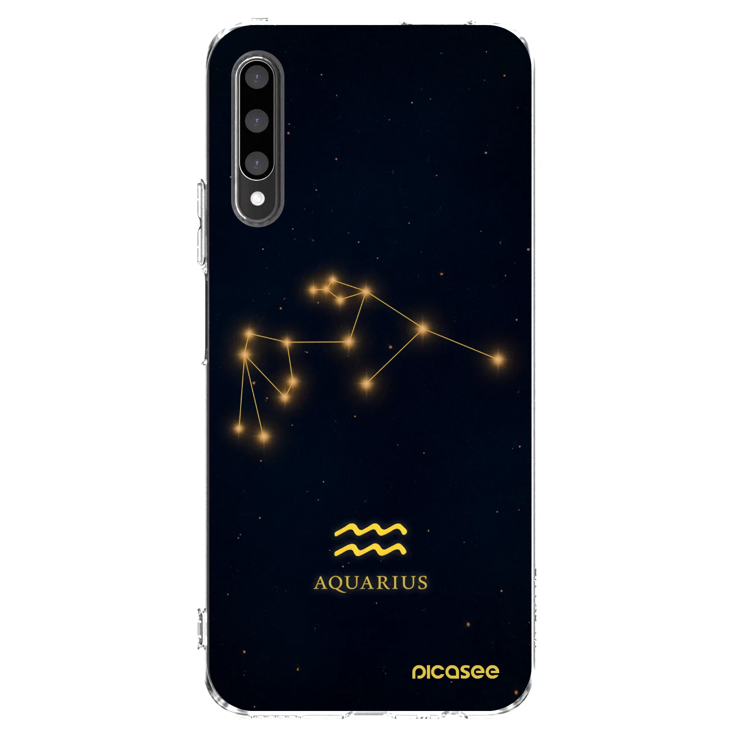 Picasee διαφανής θήκη σιλικόνης Honor 9X Pro - AQUARIUS