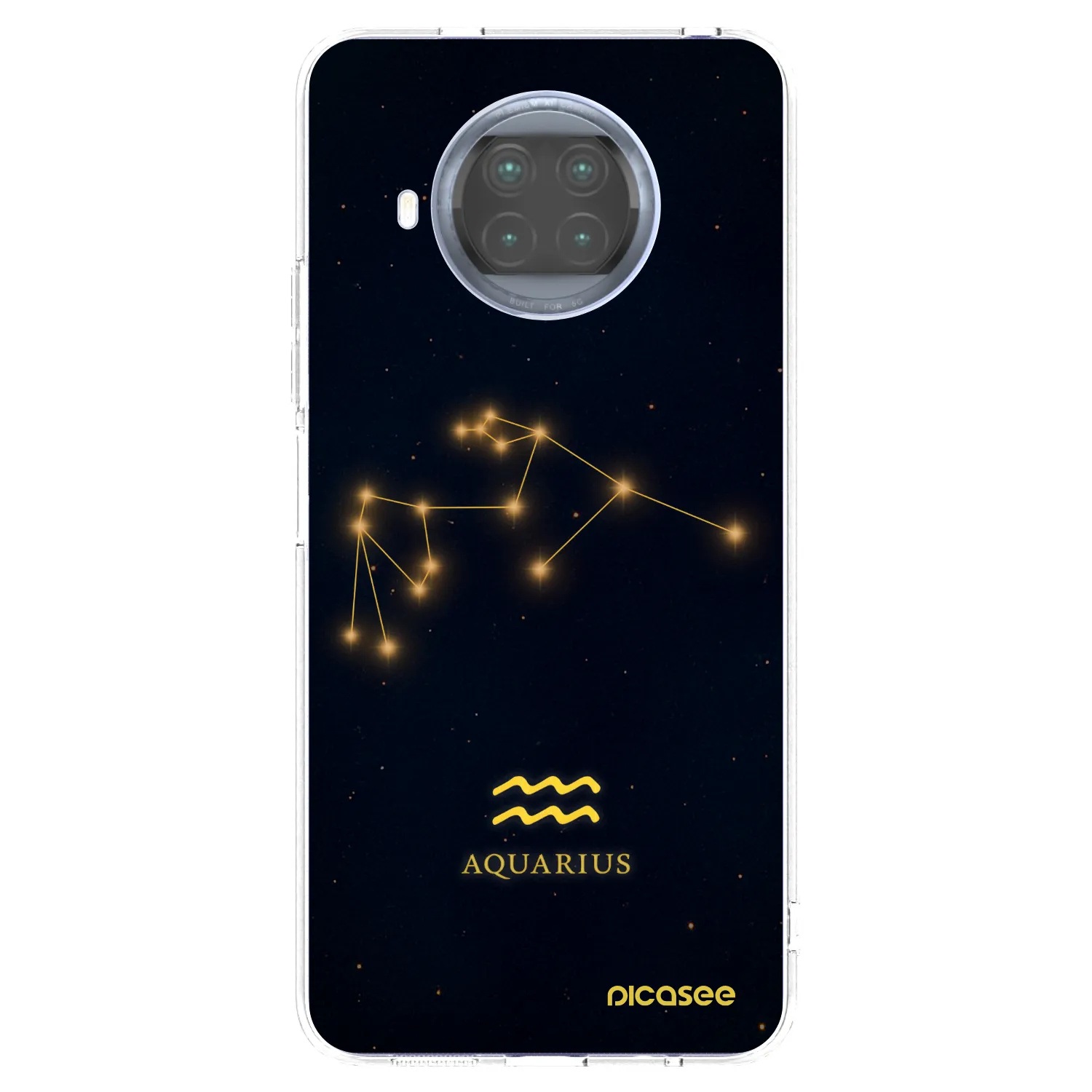 Picasee διαφανής θήκη σιλικόνης Xiaomi Mi 10T Lite - AQUARIUS