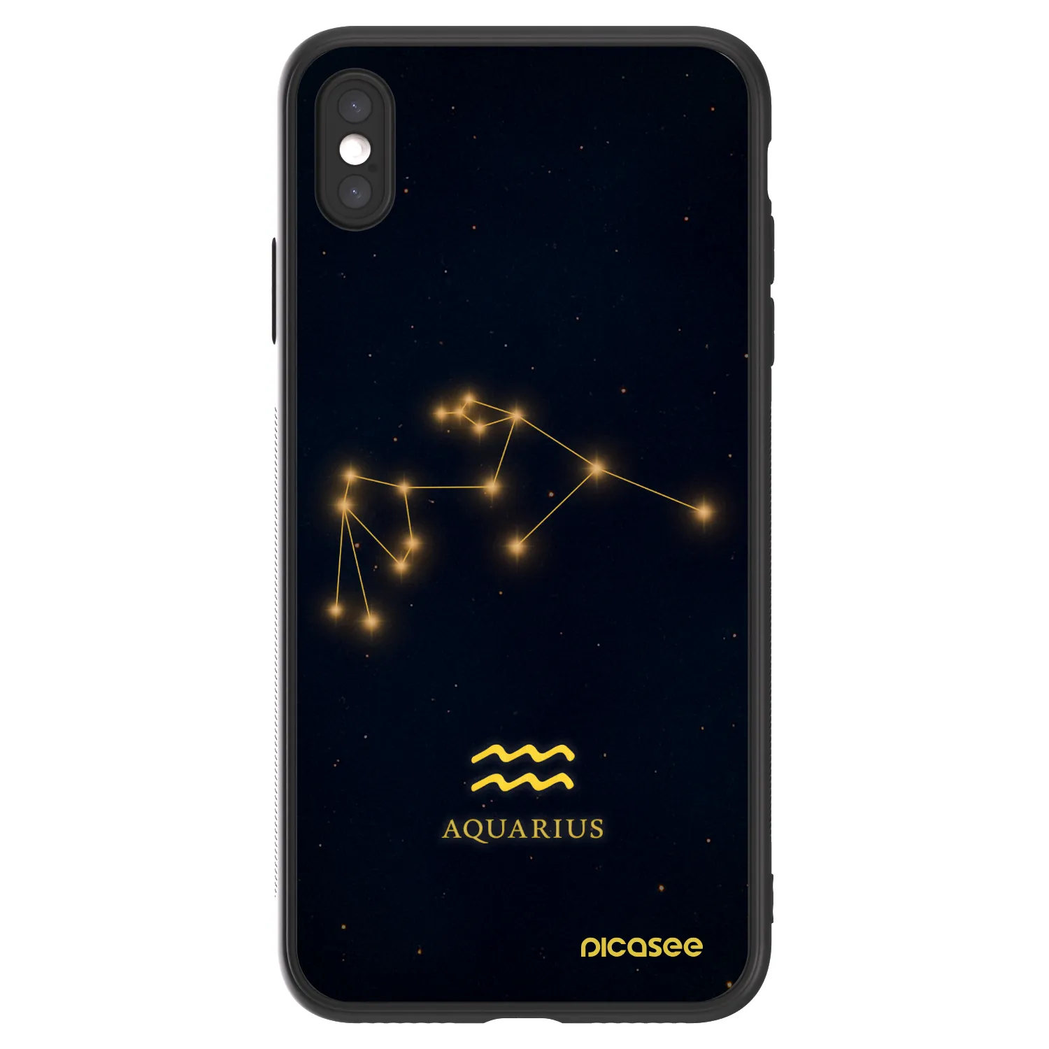 Picasee ULTIMATE CASE για Apple iPhone XS Max - AQUARIUS