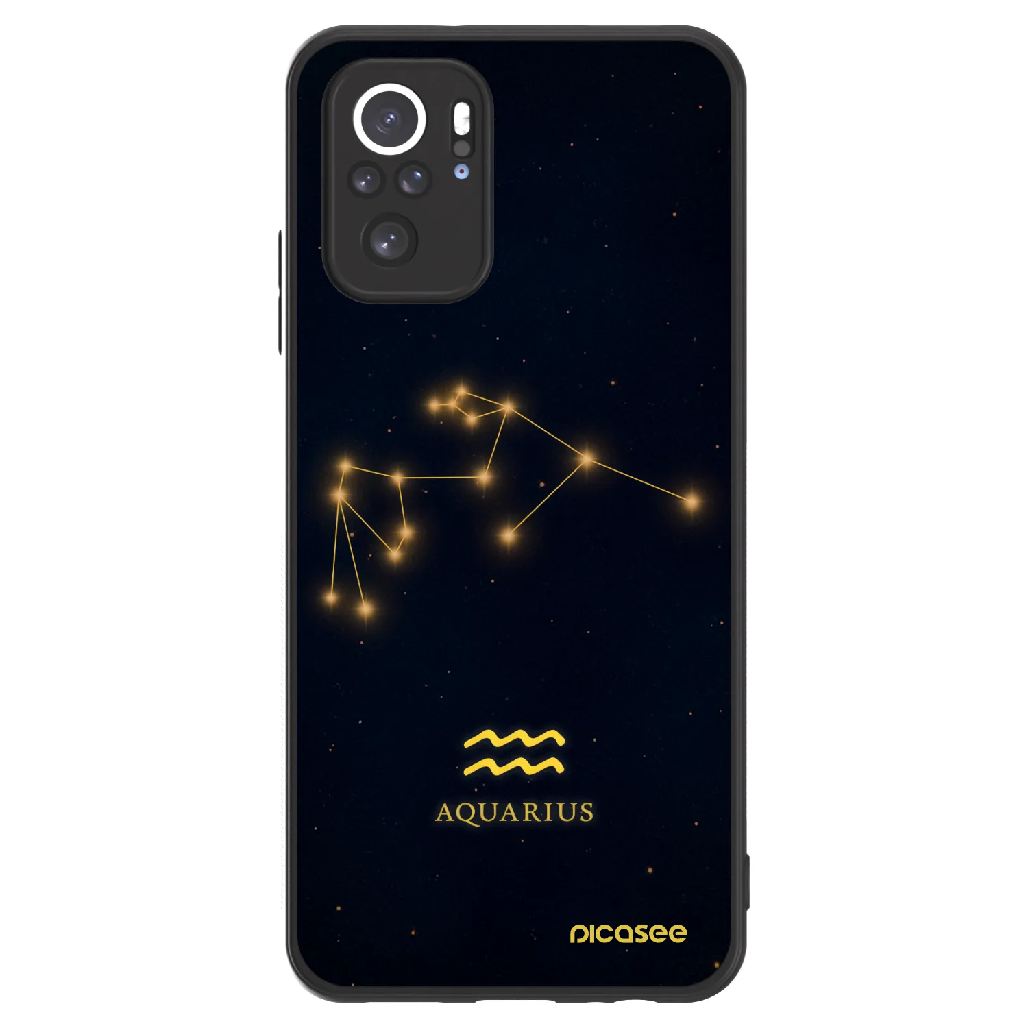 Picasee ULTIMATE CASE για Xiaomi Redmi Note 10 - AQUARIUS