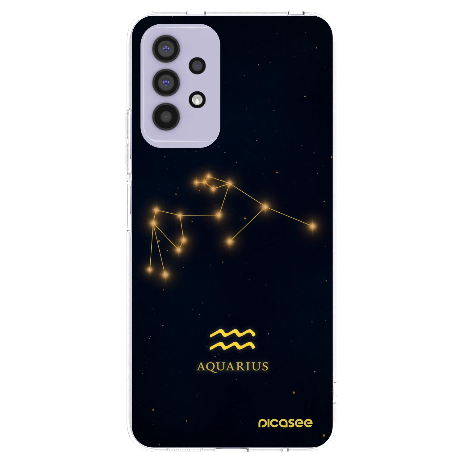 Picasee διαφανής θήκη σιλικόνης Samsung Galaxy A32 4G SM-A325F - AQUARIUS