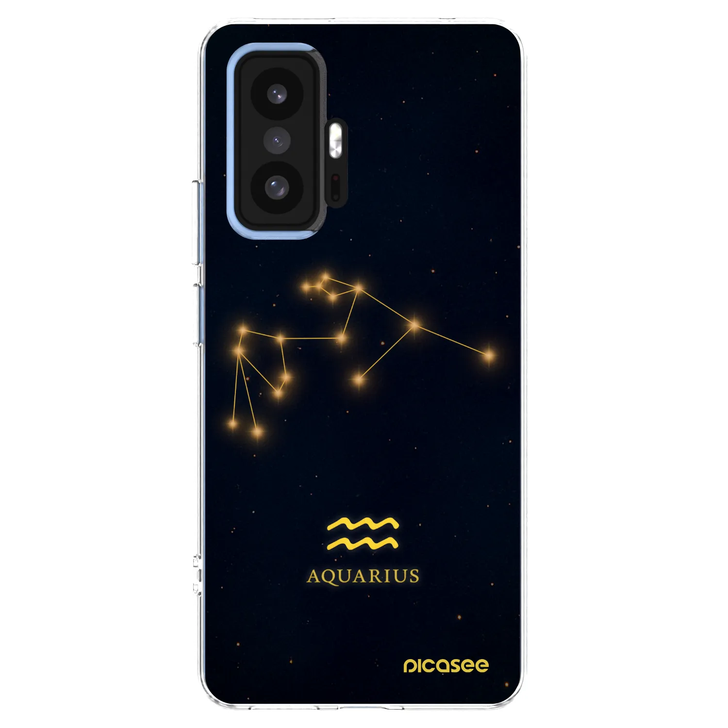 Picasee διαφανής θήκη σιλικόνης Xiaomi 11T Pro - AQUARIUS