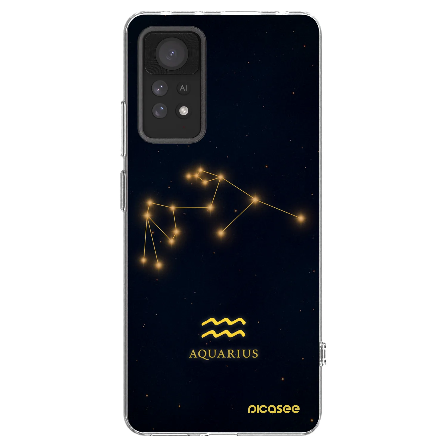Picasee διαφανής θήκη σιλικόνης Xiaomi Redmi Note 11 Pro - AQUARIUS