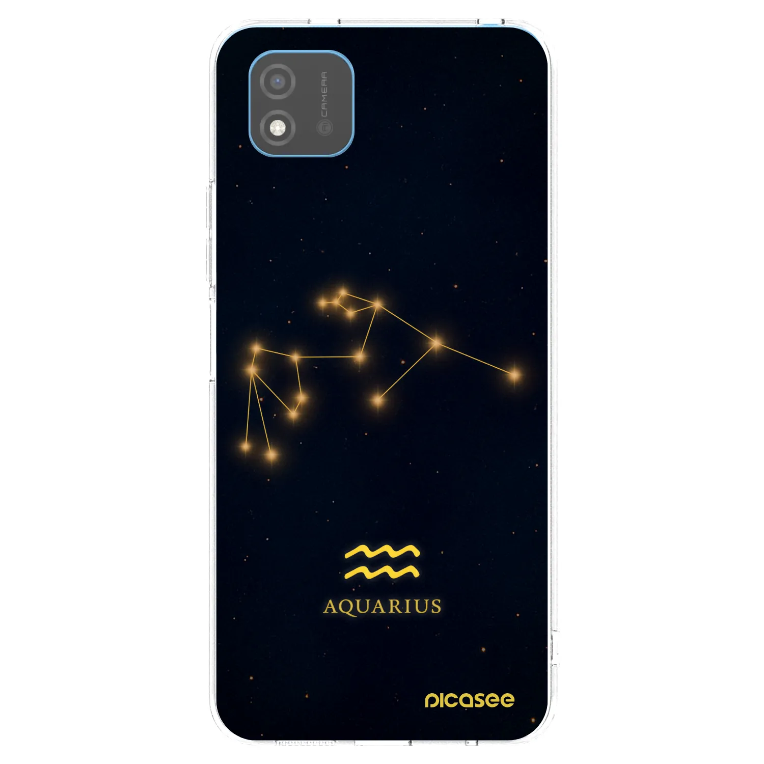 Picasee διαφανής θήκη σιλικόνης Realme C11 (2021) - AQUARIUS