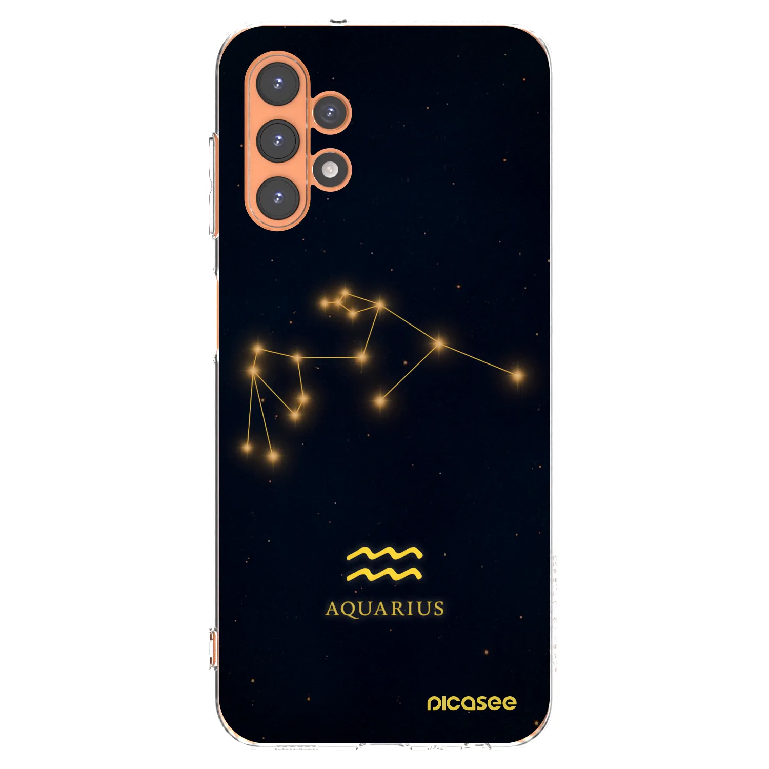 Picasee διαφανής θήκη σιλικόνης Samsung Galaxy A13 4G A135 - AQUARIUS