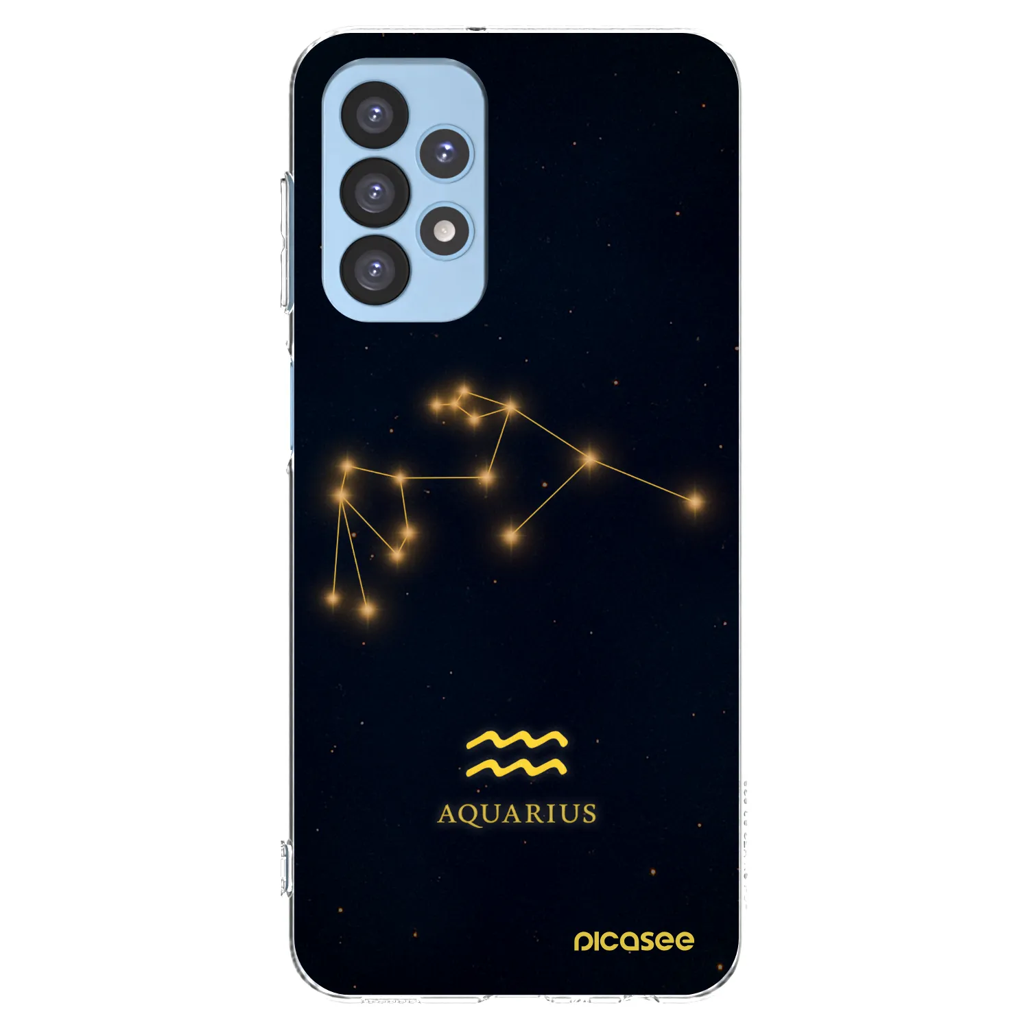 Picasee διαφανής θήκη σιλικόνης Samsung Galaxy A23 A235F 4G - AQUARIUS