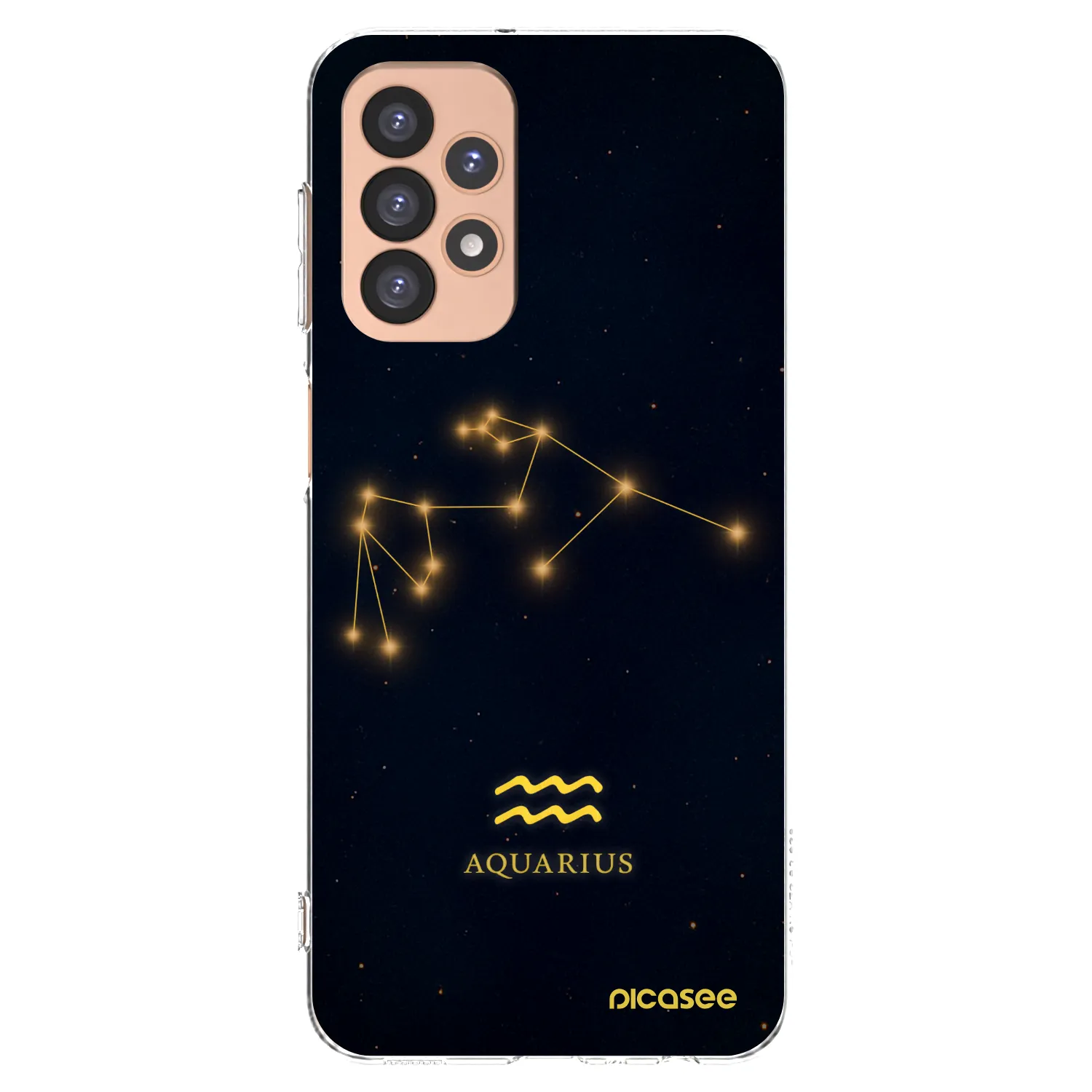 Picasee διαφανής θήκη σιλικόνης Samsung Galaxy A23 A236B 5G - AQUARIUS