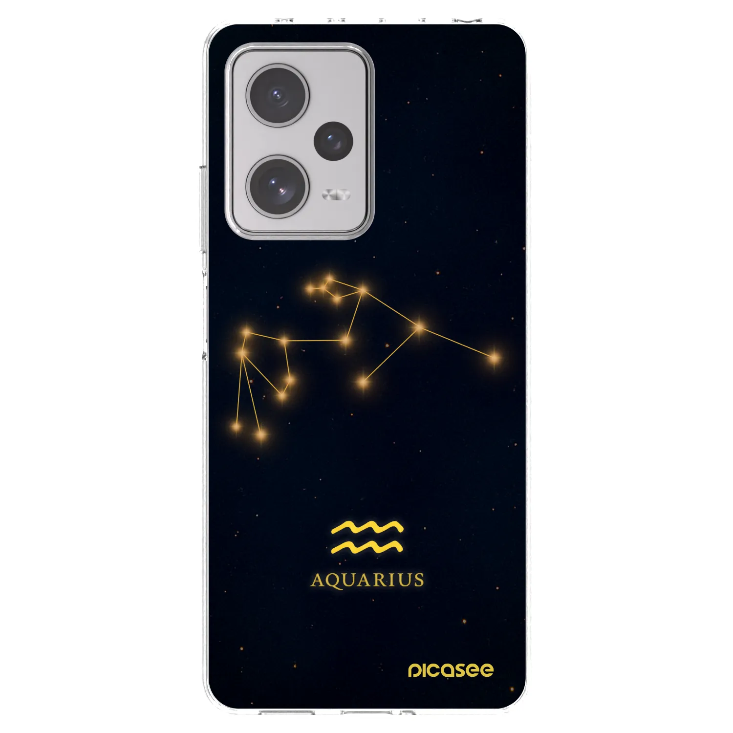 Picasee διαφανής θήκη σιλικόνης Xiaomi Redmi Note 12 Pro+ 5G - AQUARIUS