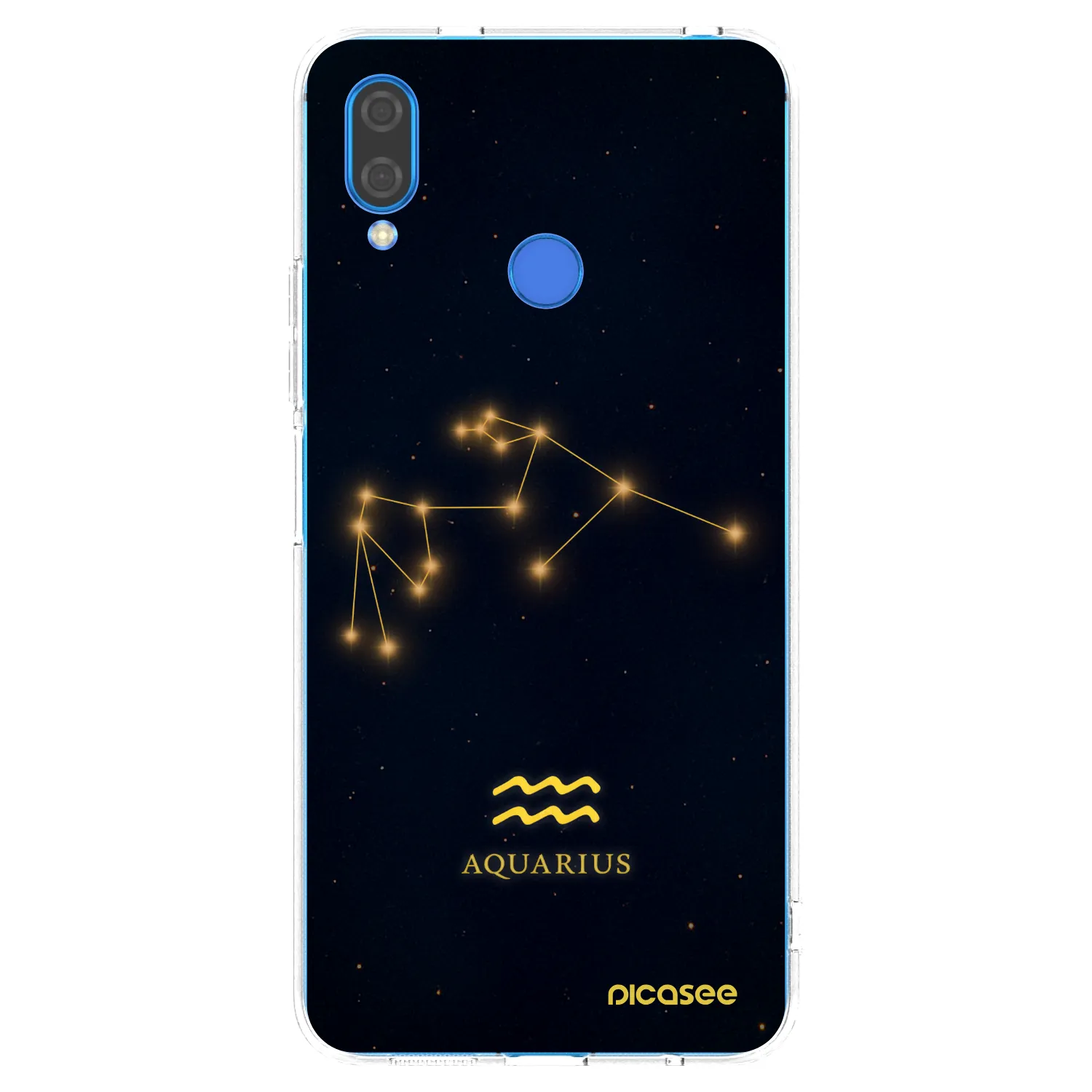 Picasee διαφανής θήκη σιλικόνης Huawei Nova 3i - AQUARIUS