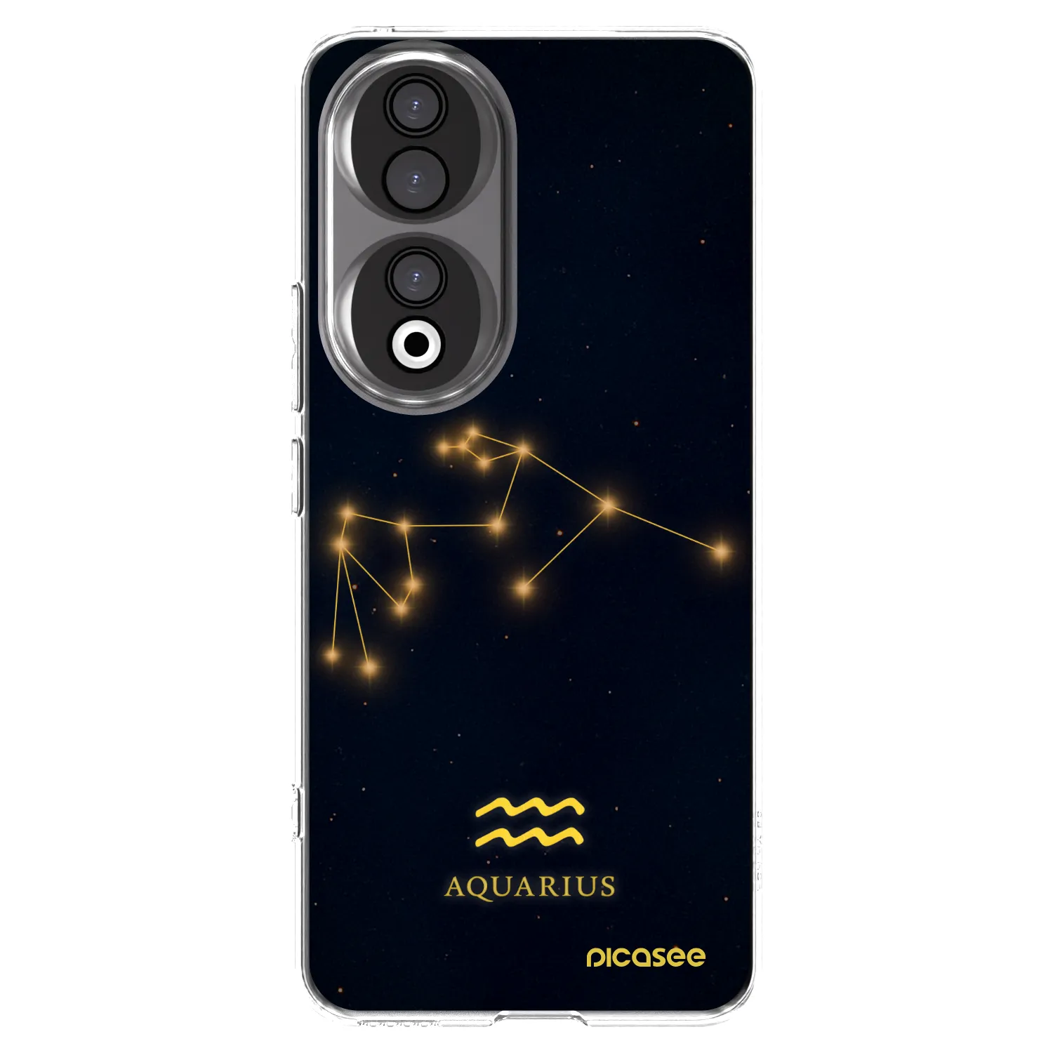 Picasee διαφανής θήκη σιλικόνης Honor 90 5G - AQUARIUS