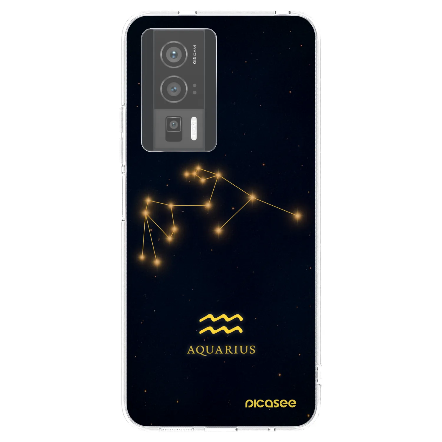 Picasee διαφανής θήκη σιλικόνης Xiaomi Poco F5 Pro 5G - AQUARIUS