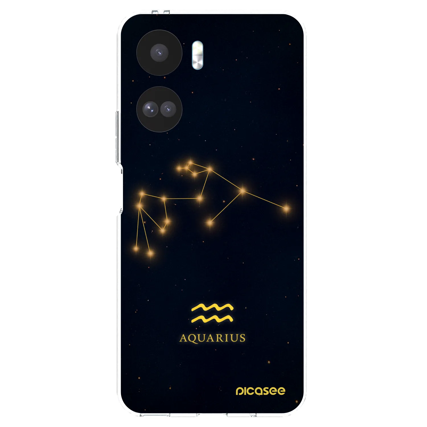 Picasee διαφανής θήκη σιλικόνης Honor 90 Lite 5G - AQUARIUS
