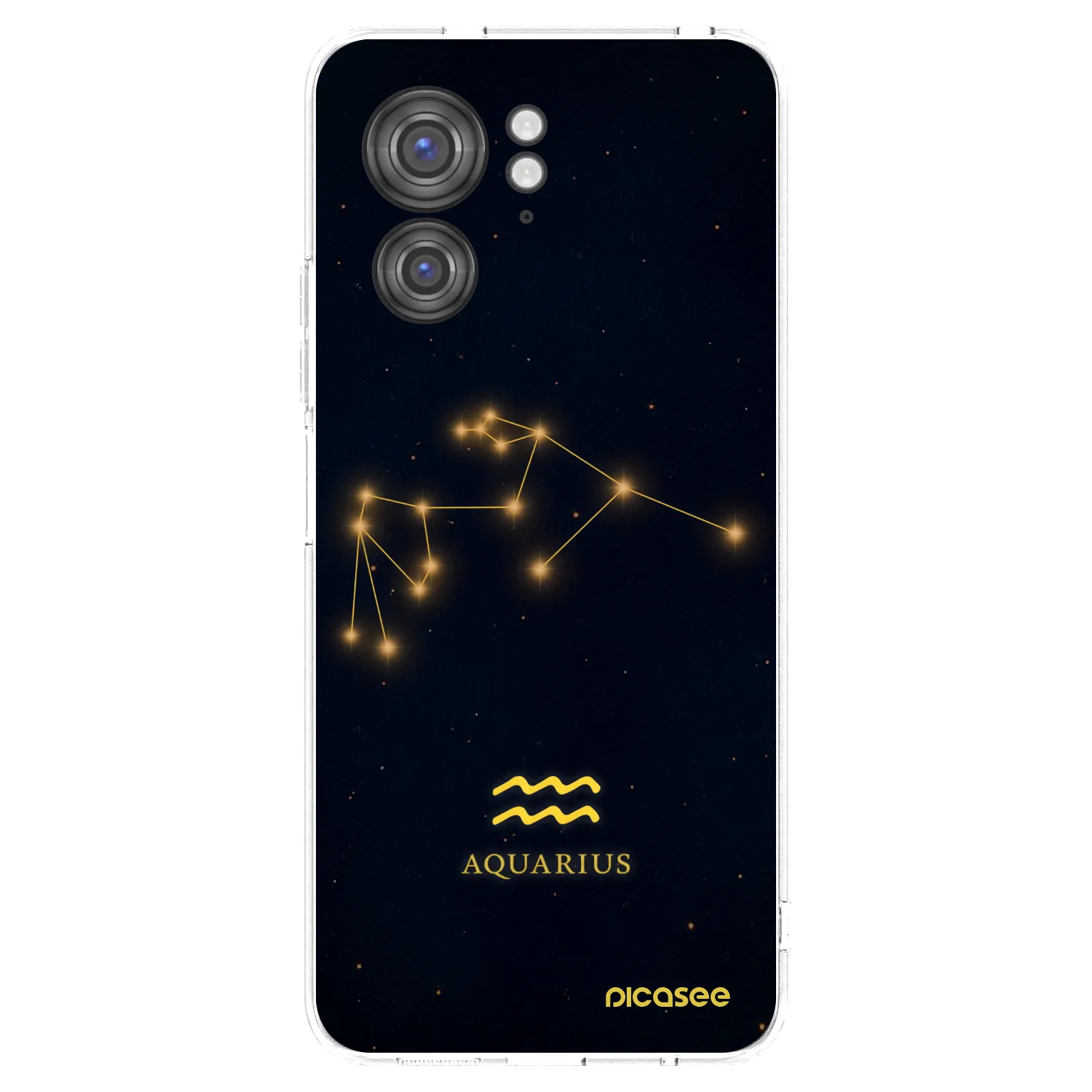 Picasee διαφανής θήκη σιλικόνης Motorola Edge 40 - AQUARIUS