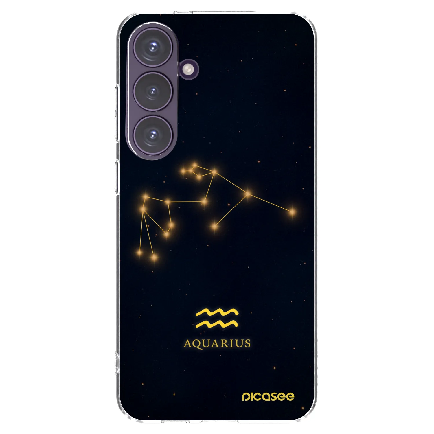 Picasee διαφανής θήκη σιλικόνης Samsung Galaxy S24+ S926B 5G - AQUARIUS