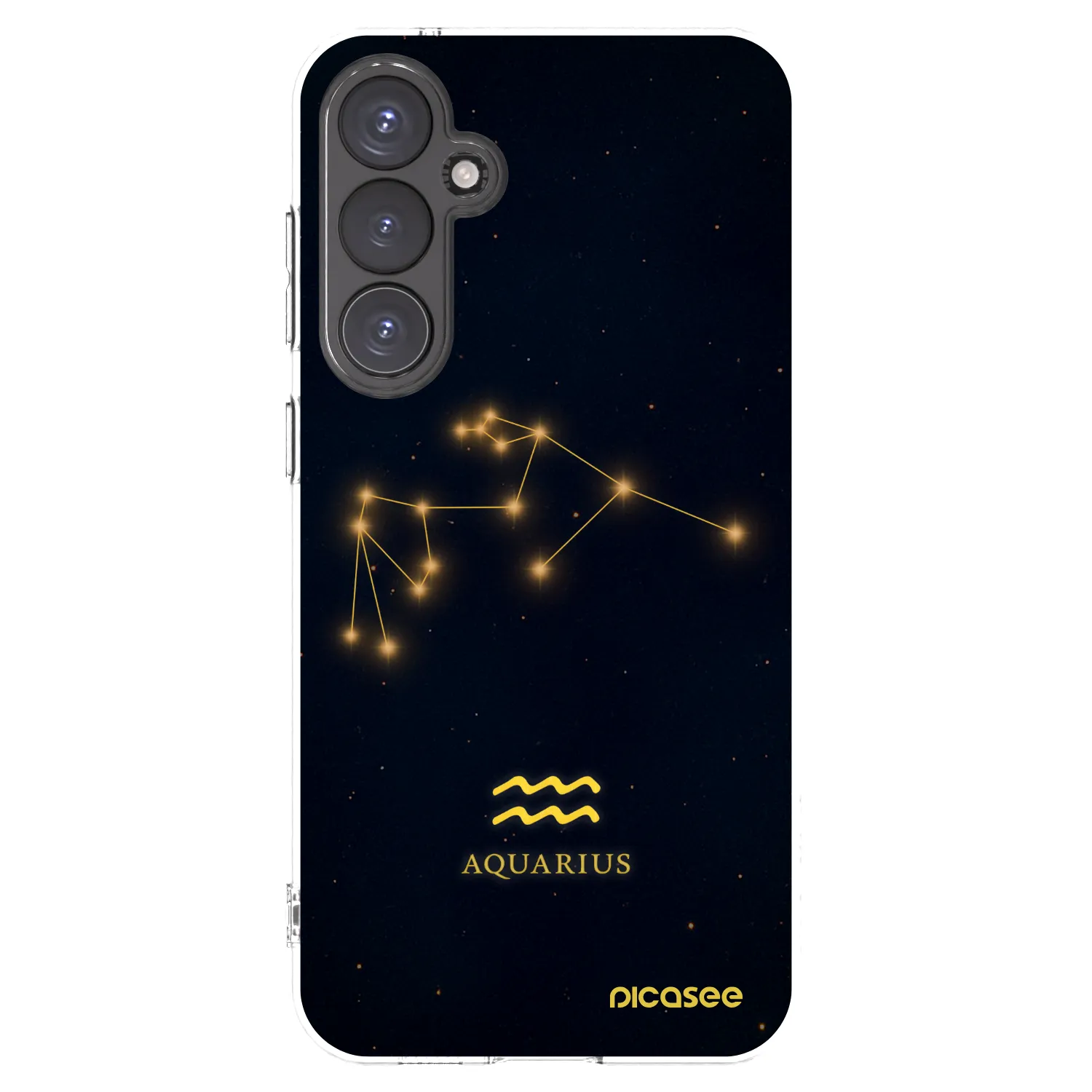 Picasee διαφανής θήκη σιλικόνης Samsung Galaxy S23 FE S711B - AQUARIUS