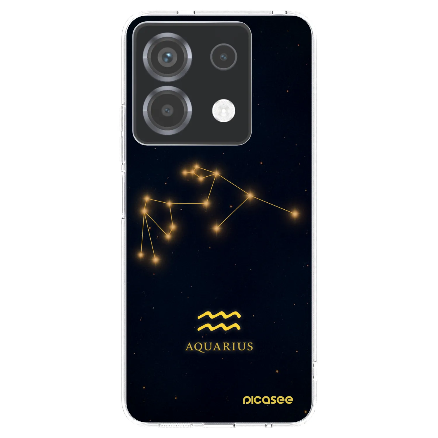 Picasee διαφανής θήκη σιλικόνης Xiaomi Poco X6 - AQUARIUS