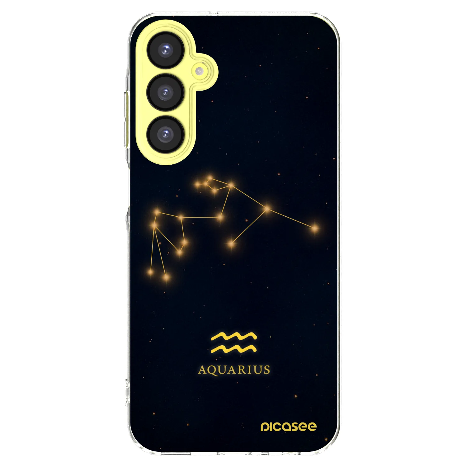 Picasee διαφανής θήκη σιλικόνης Samsung Galaxy A25 A256B 5G - AQUARIUS