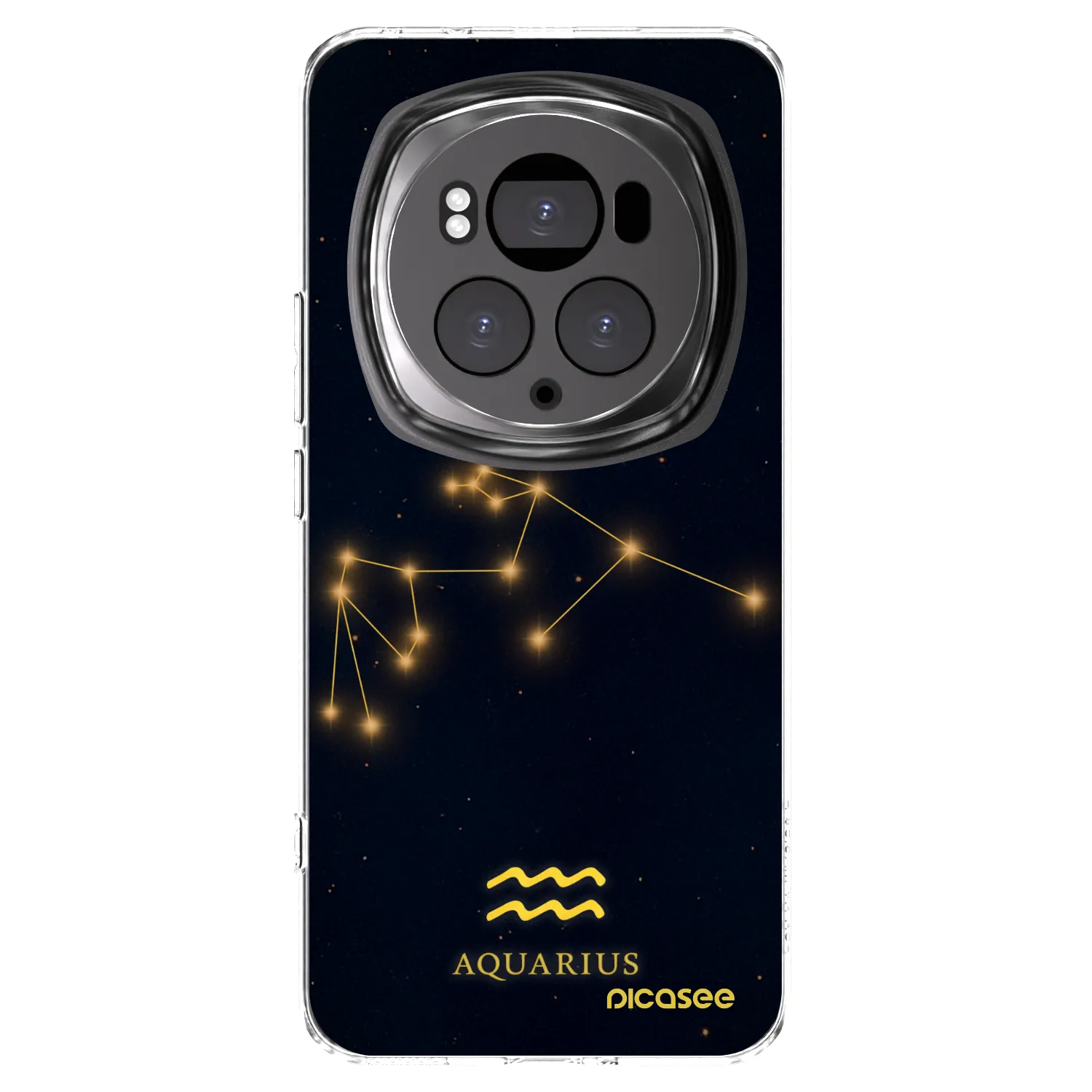 Picasee διαφανής θήκη σιλικόνης Honor Magic6 Pro - AQUARIUS