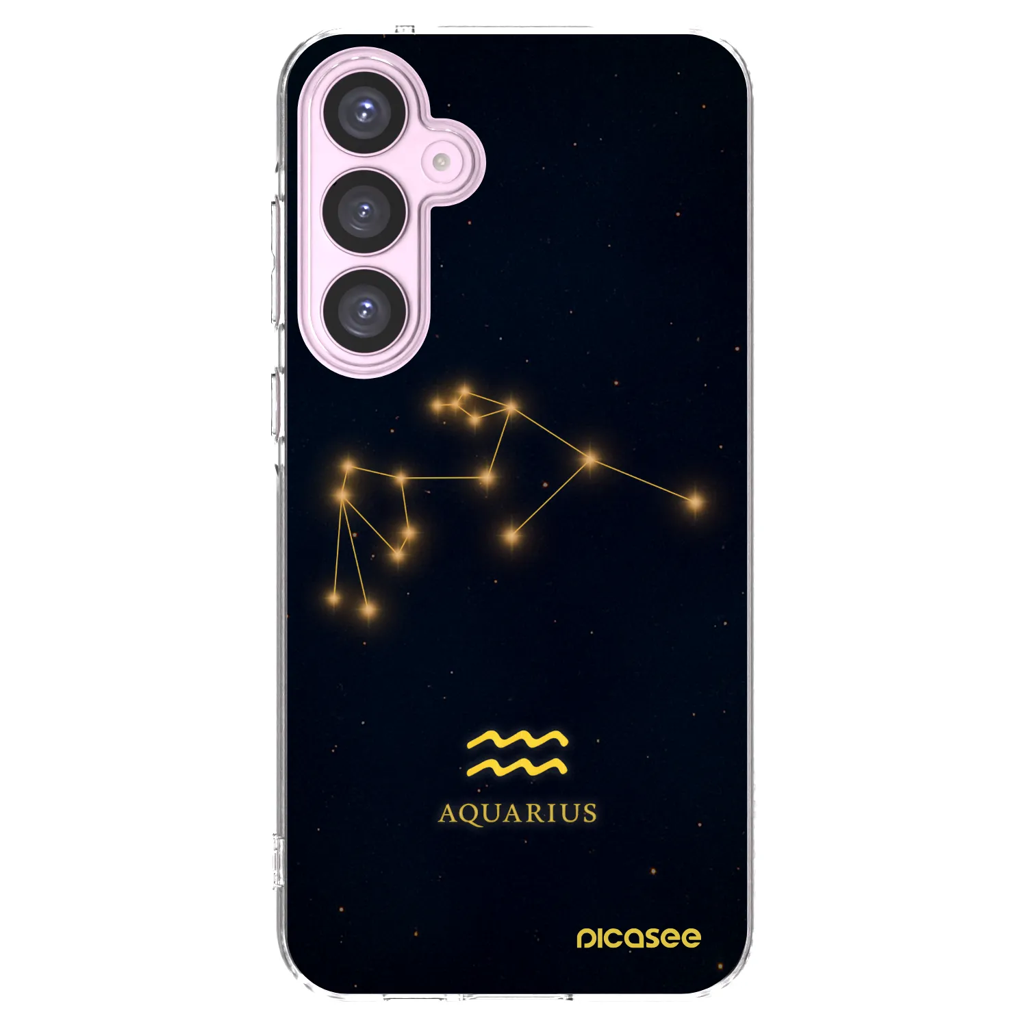 Picasee διαφανής θήκη σιλικόνης Samsung Galaxy A55 5G A556B - AQUARIUS