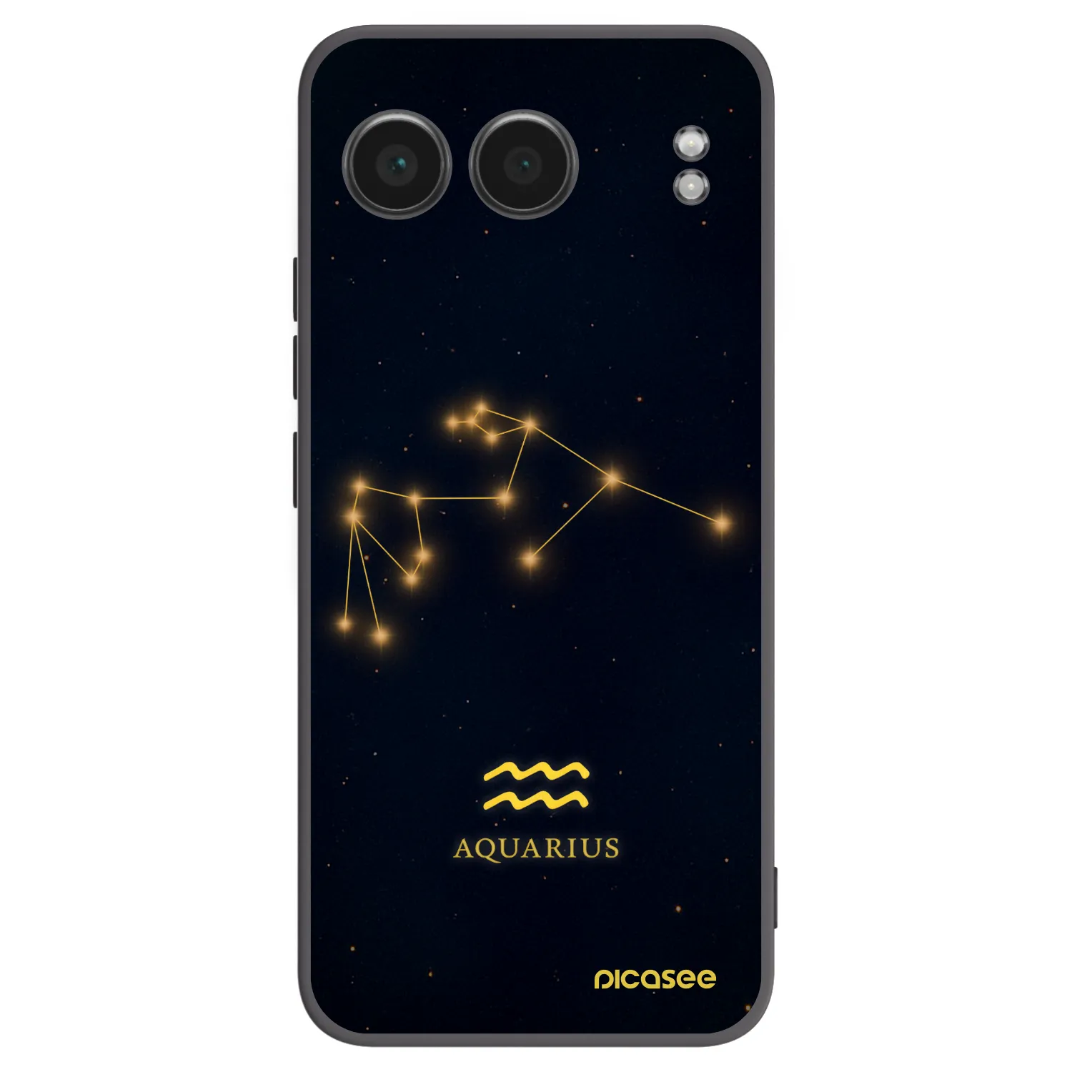 Picasee Μαύρη θήκη σιλικόνης για OnePlus Nord 4 - AQUARIUS