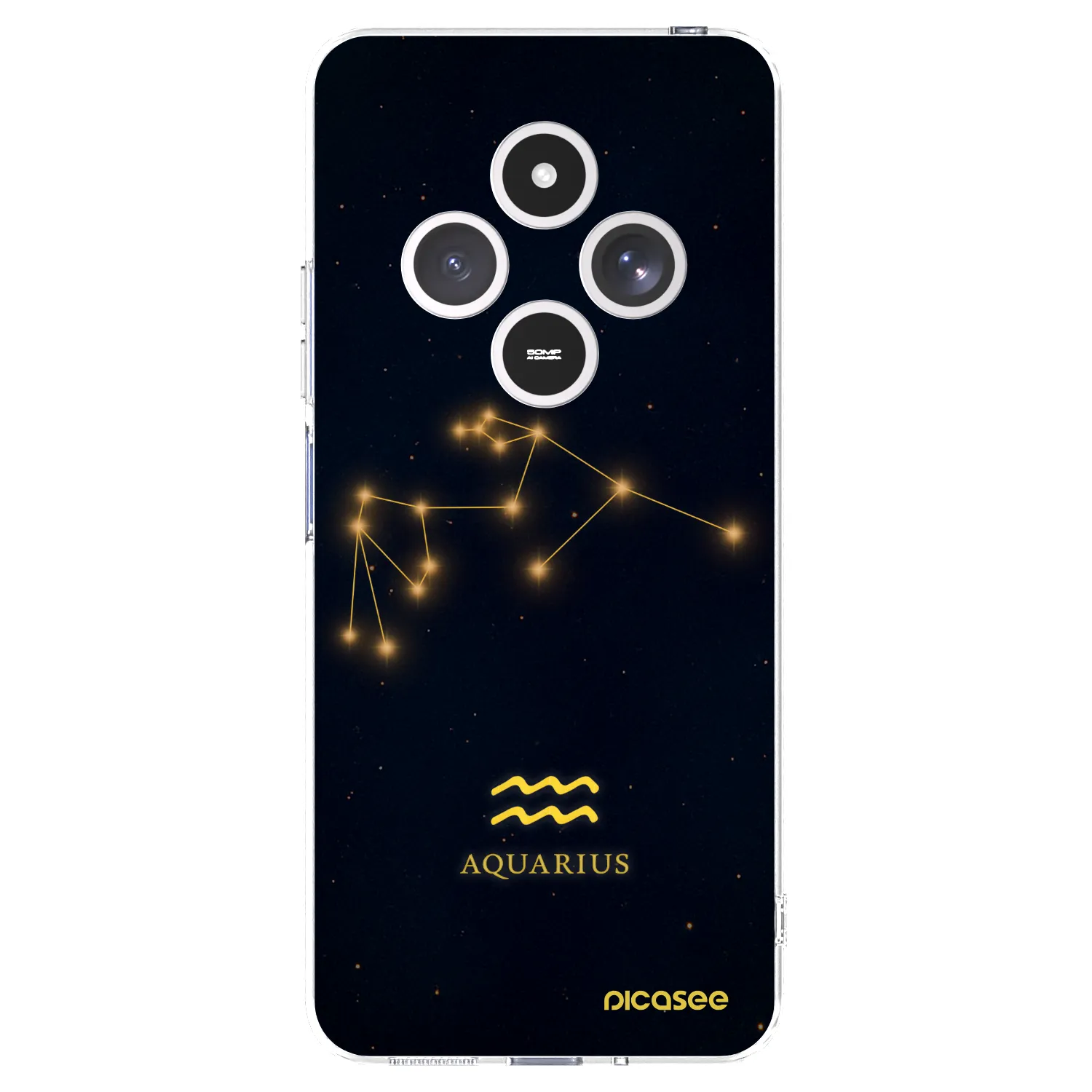 Picasee διαφανής θήκη σιλικόνης Xiaomi Redmi 14C - AQUARIUS