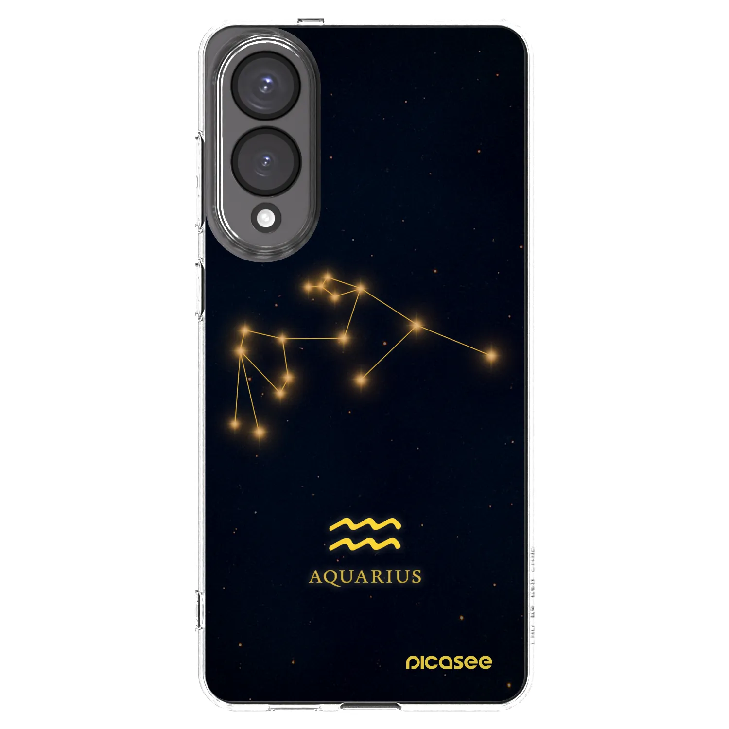 Picasee διαφανής θήκη σιλικόνης Samsung Galaxy S25 Edge 5G - AQUARIUS