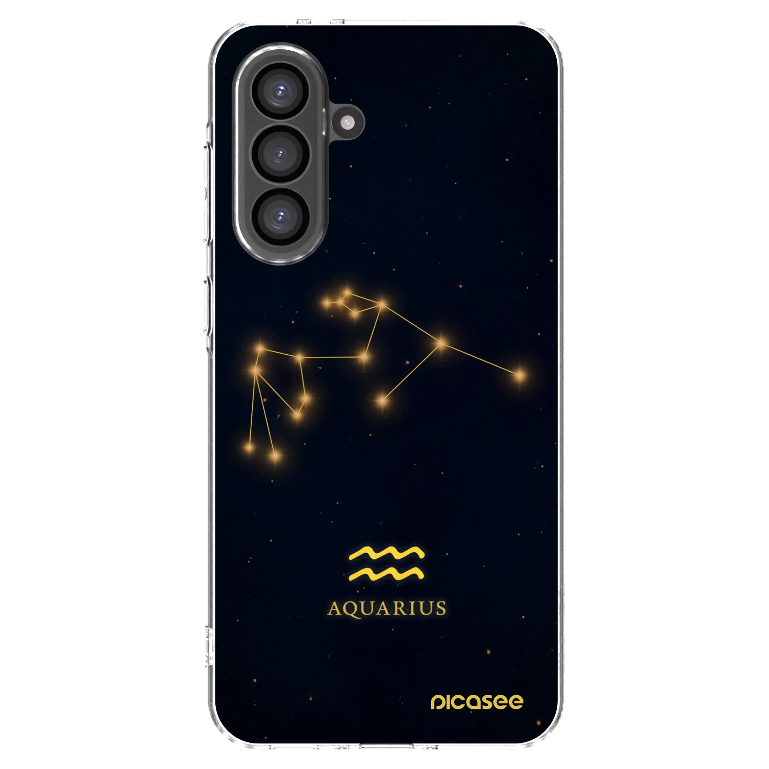 Picasee διαφανής θήκη σιλικόνης Samsung Galaxy A36 5G - AQUARIUS