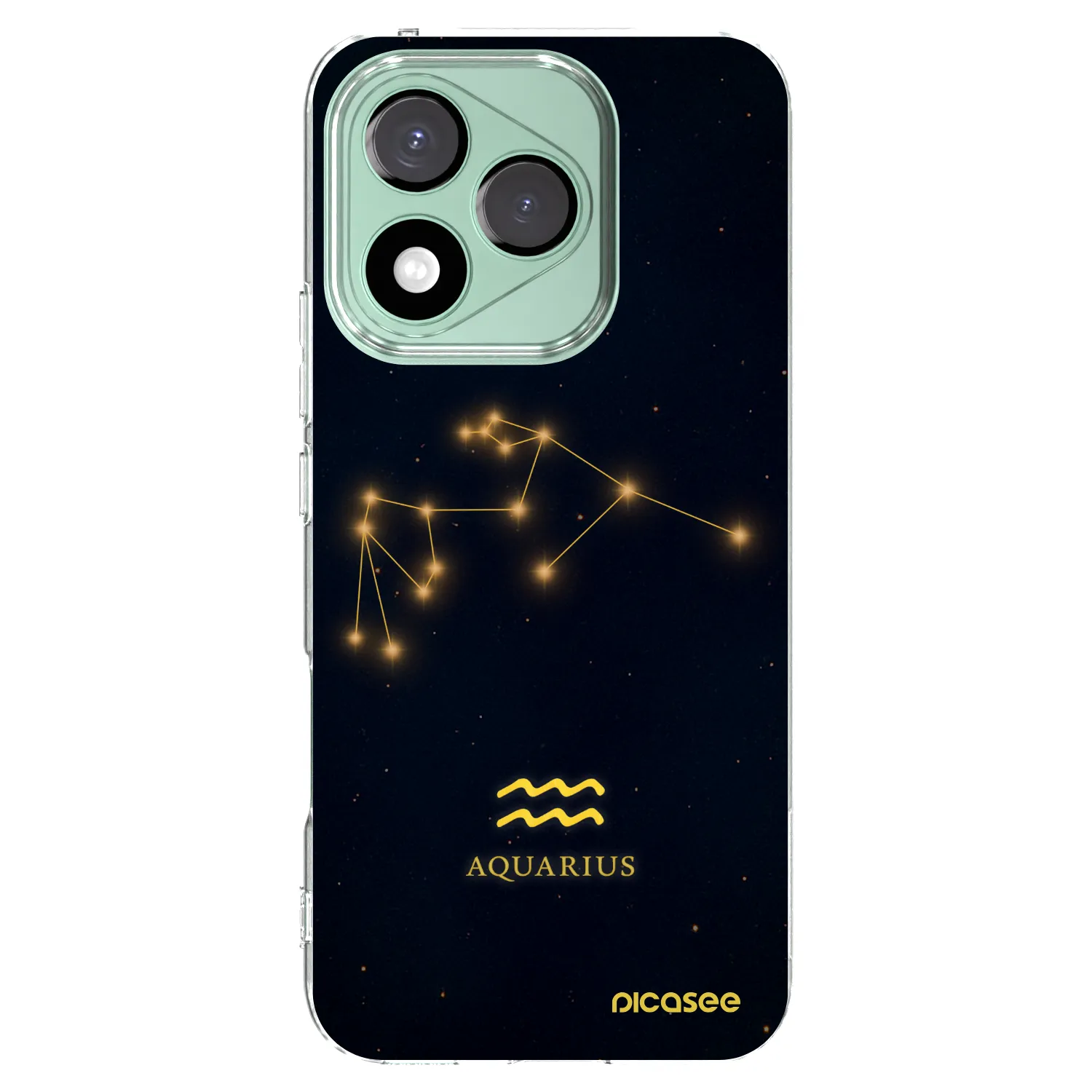 Picasee διαφανής θήκη σιλικόνης Honor 400 Lite 5G - AQUARIUS