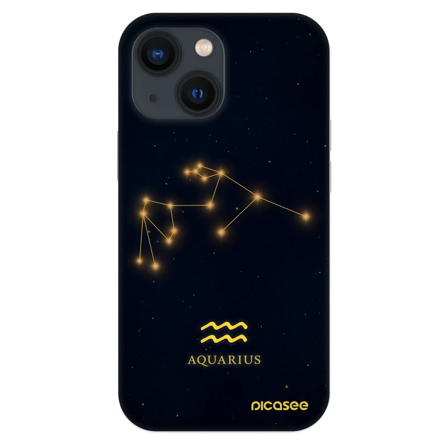Picasee Fashion Case για Apple iPhone 13 mini - AQUARIUS