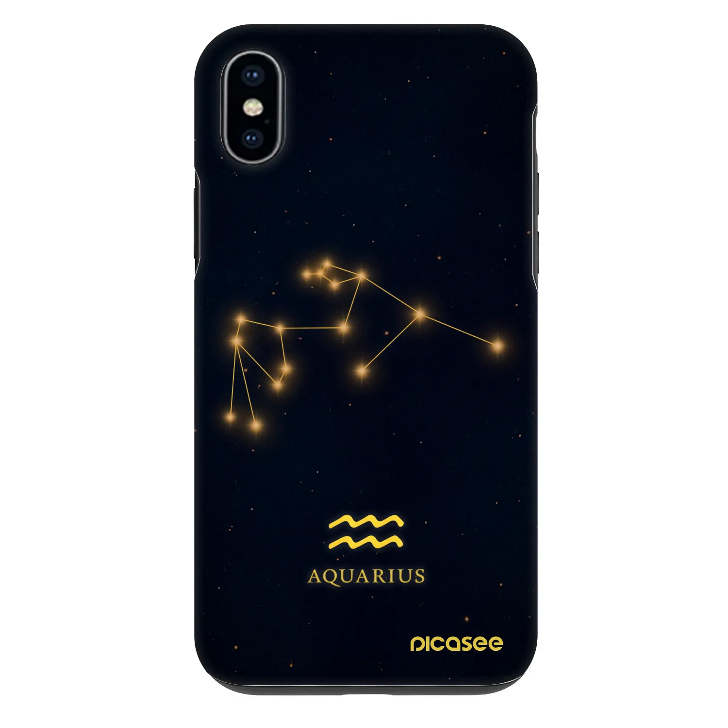 Picasee Fashion Case για Apple iPhone XS Max - AQUARIUS