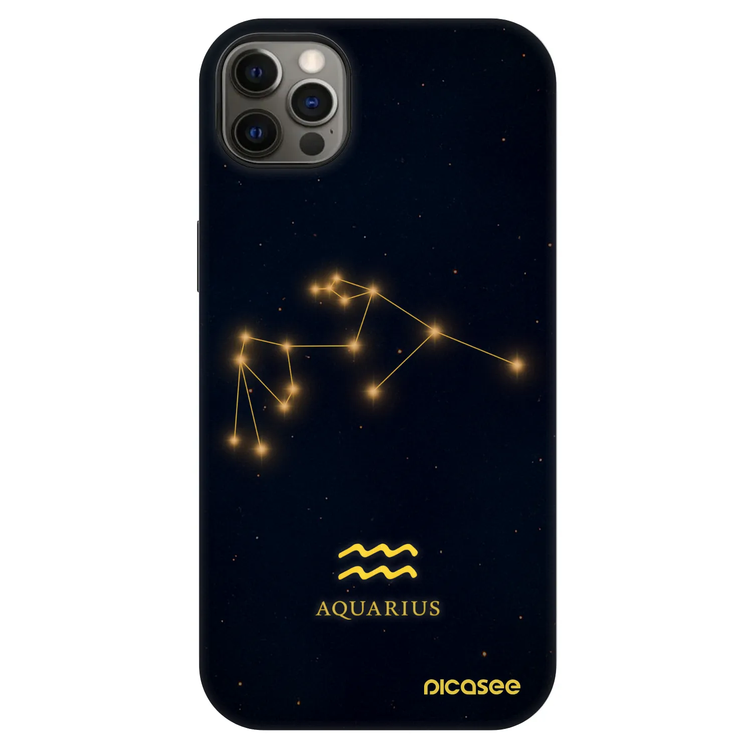 Picasee Fashion Case MagSafe για Apple iPhone 12 Pro Max - AQUARIUS