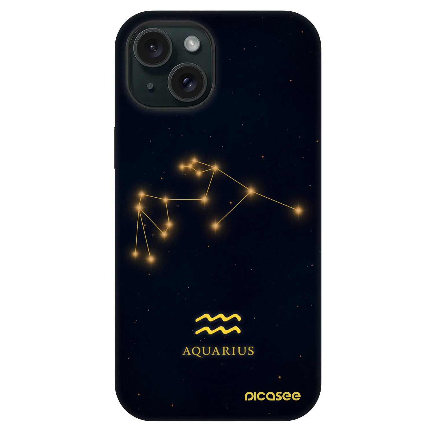 Picasee Fashion Case MagSafe για Apple iPhone 15 - AQUARIUS