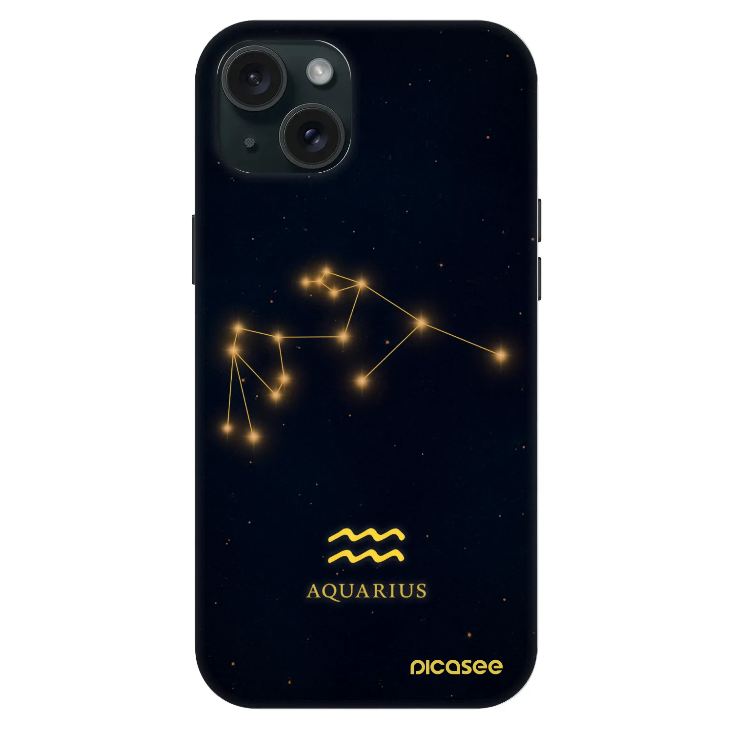 Picasee Fashion Case MagSafe για Apple iPhone 15 Plus - AQUARIUS