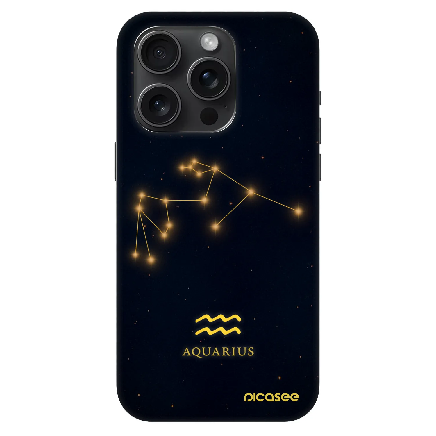 Picasee Fashion Case MagSafe για Apple iPhone 15 Pro - AQUARIUS