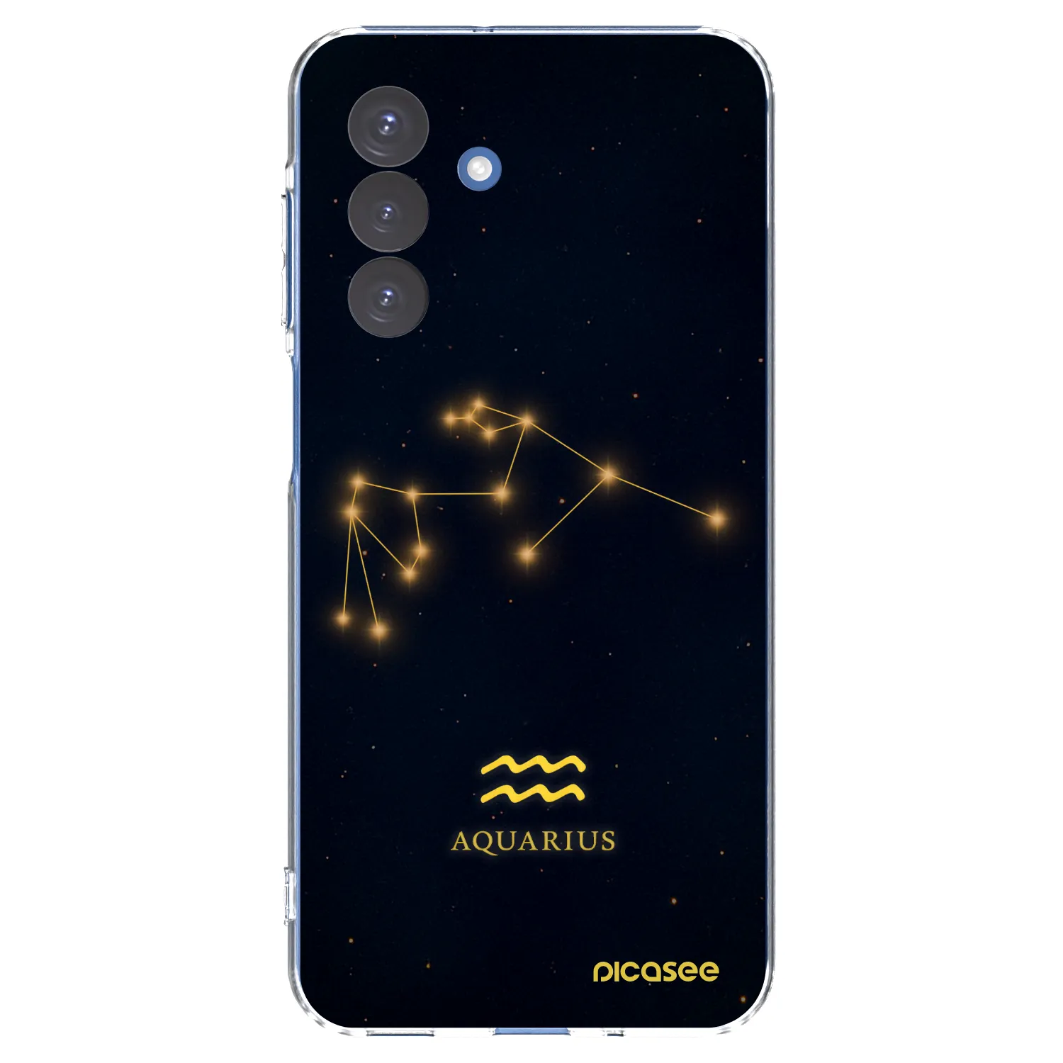 Picasee διαφανής θήκη σιλικόνης Samsung Galaxy A17 5G - AQUARIUS